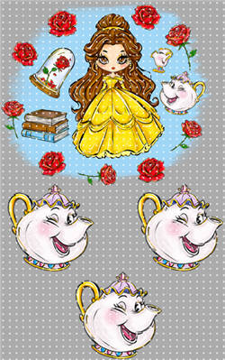 Keychain sticker-Y 1794